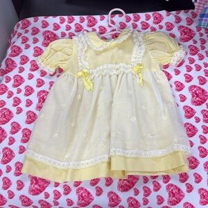 Baby girl vintage style dress